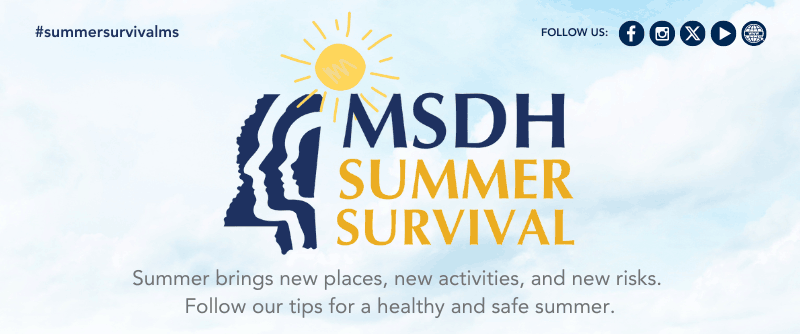 Summer brings with it new places, new activities and new risks.  Here are our tips for a healthy and safe summer.